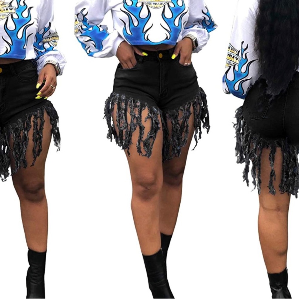 Super sexy high waisted shorts size XL brand New
